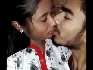 desi school paramours passionate kissing with standing coitus
